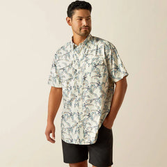Ariat Men's VentTEK Papyrus Outbound Short Sleeve Shirt