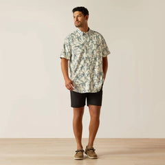 Ariat Men's VentTEK Papyrus Outbound Short Sleeve Shirt