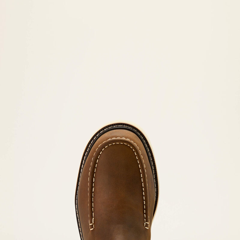 Ariat Men's Rebar Lift Pull On Moc Toe Composite Toe Work Boot