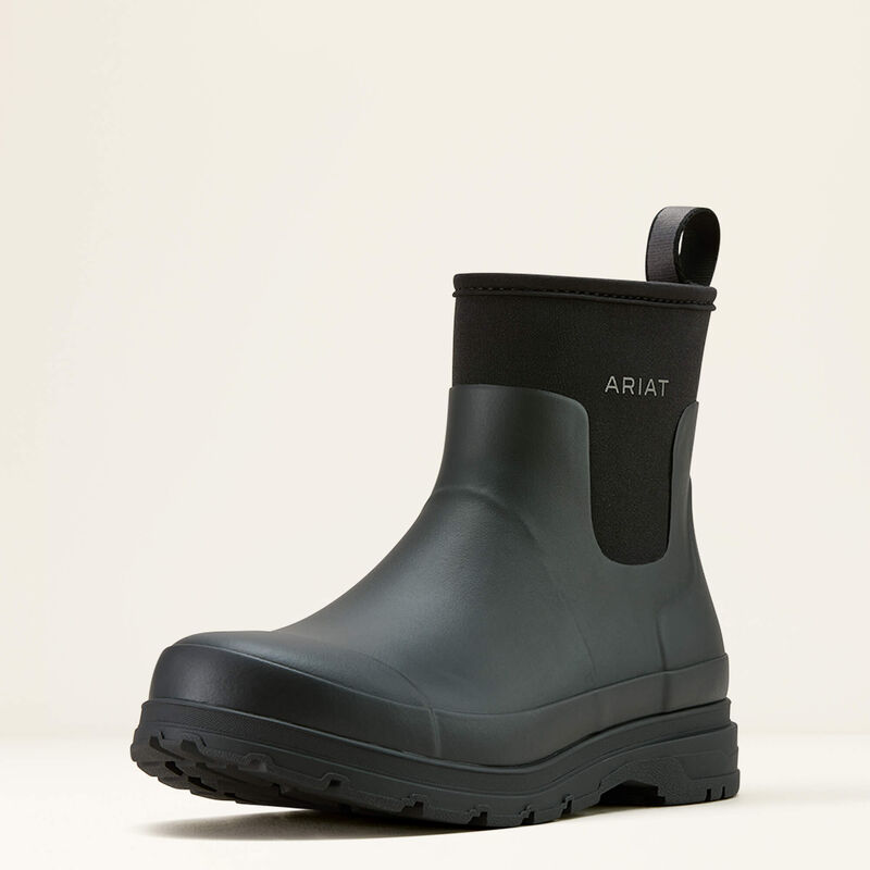 Ariat Mens Black Kelmarsh Shortie Rubber Boot