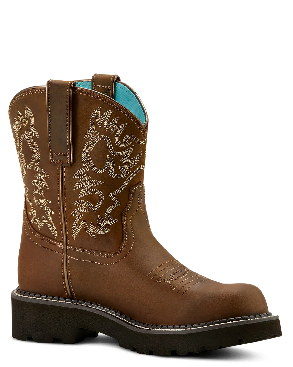 Ariat Women's Fatbaby Sassy Brown Western Boot