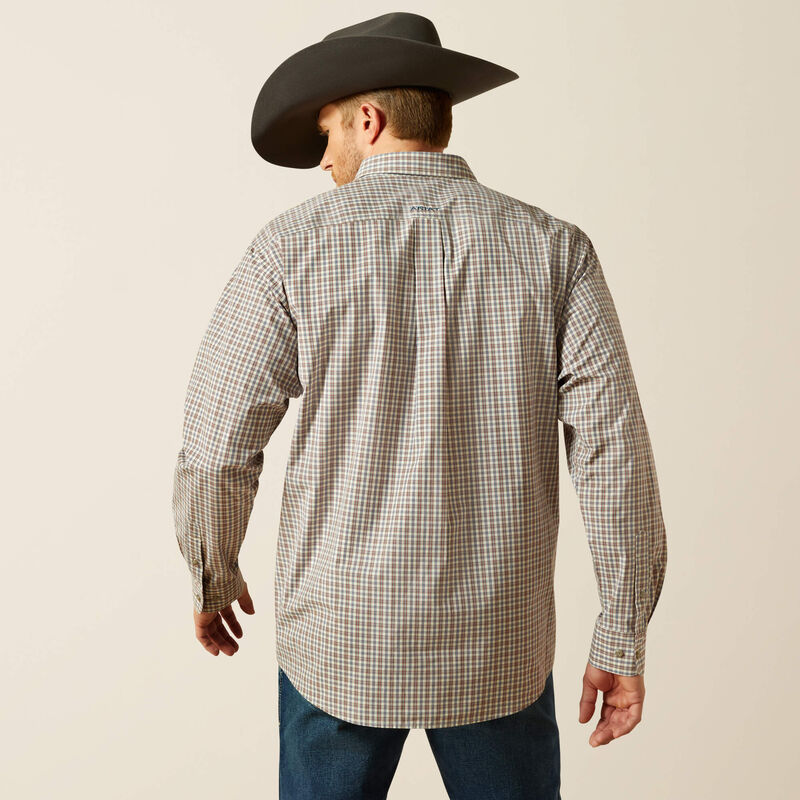 Ariat Men's Pro Series Burgundy Classic Fit Shirt