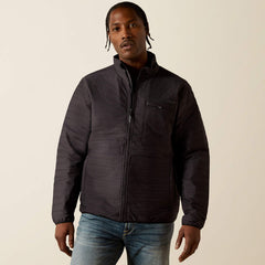 Ariat Men's Dark Grey Wylie Full Zip Jacket