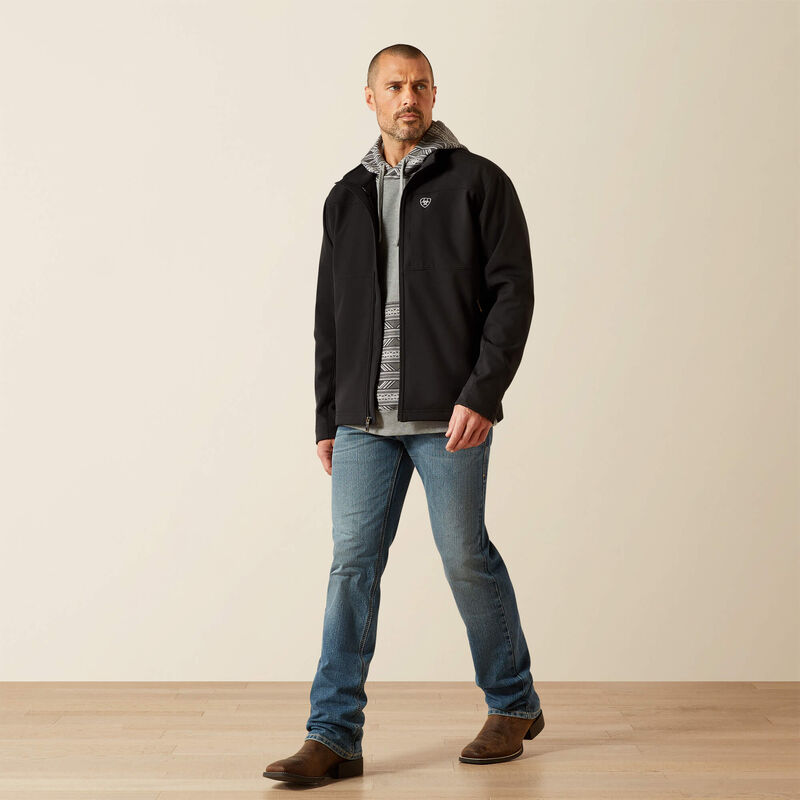 Ariat Men's Black Vernon Softshell Jacket