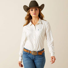 Ariat Women's Ranchito Print Kirby Pro Shirt