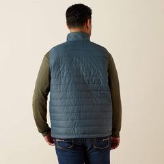 Ariat Men's Dark Slate Rebar Cordura Ripstop Lightweight Insulated Vest