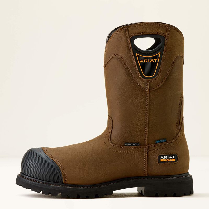 Ariat Men's Longview Shock Shield Waterproof Composite Toe Work Boot