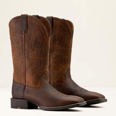 Ariat Men's Sport rustler Wide Square Toe Cowboy Boot