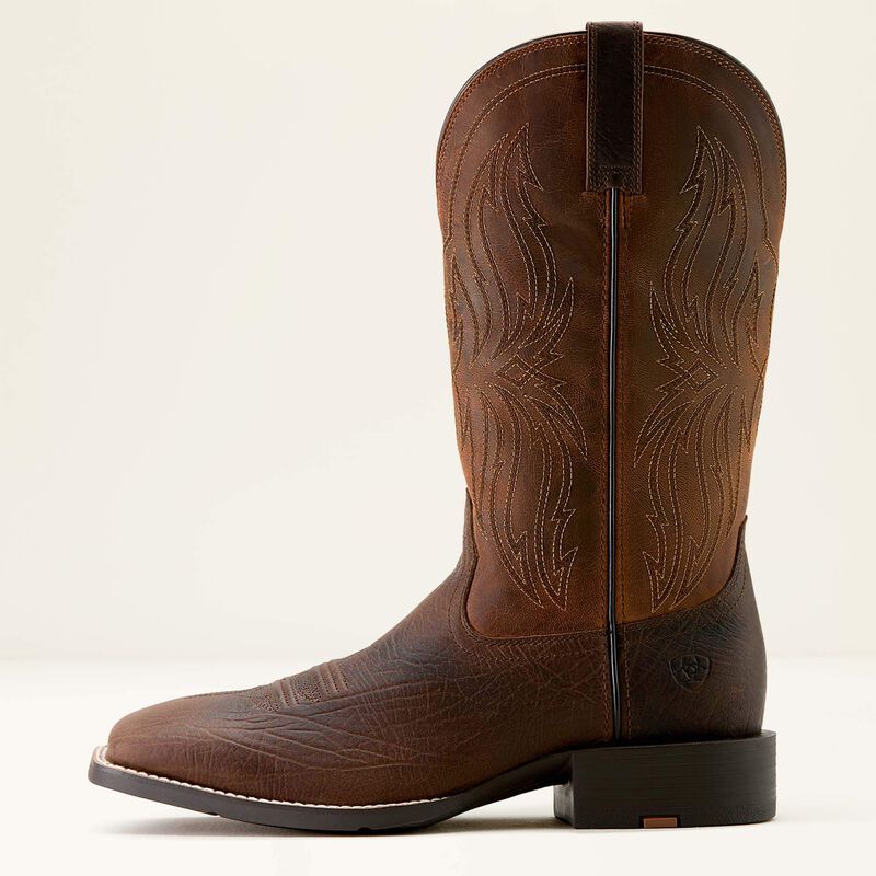 Ariat Men's Sport rustler Wide Square Toe Cowboy Boot