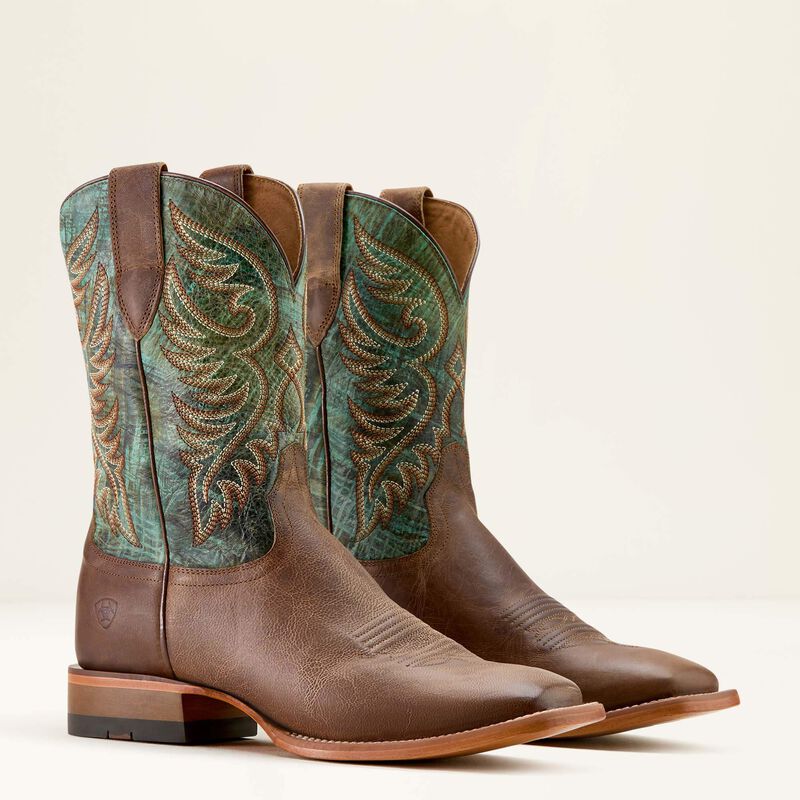 Ariat Men's Wiley Wide Square Toe Cowboy Boot