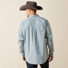 Ariat Men's Dark Teal Pro Series Townes Classic Fit Shirt