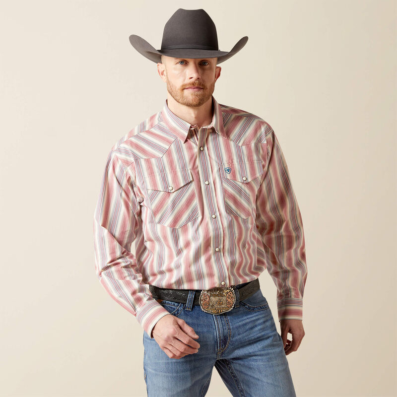 Ariat Men's Cream Pro Series Flynn Classic Fit Shirt