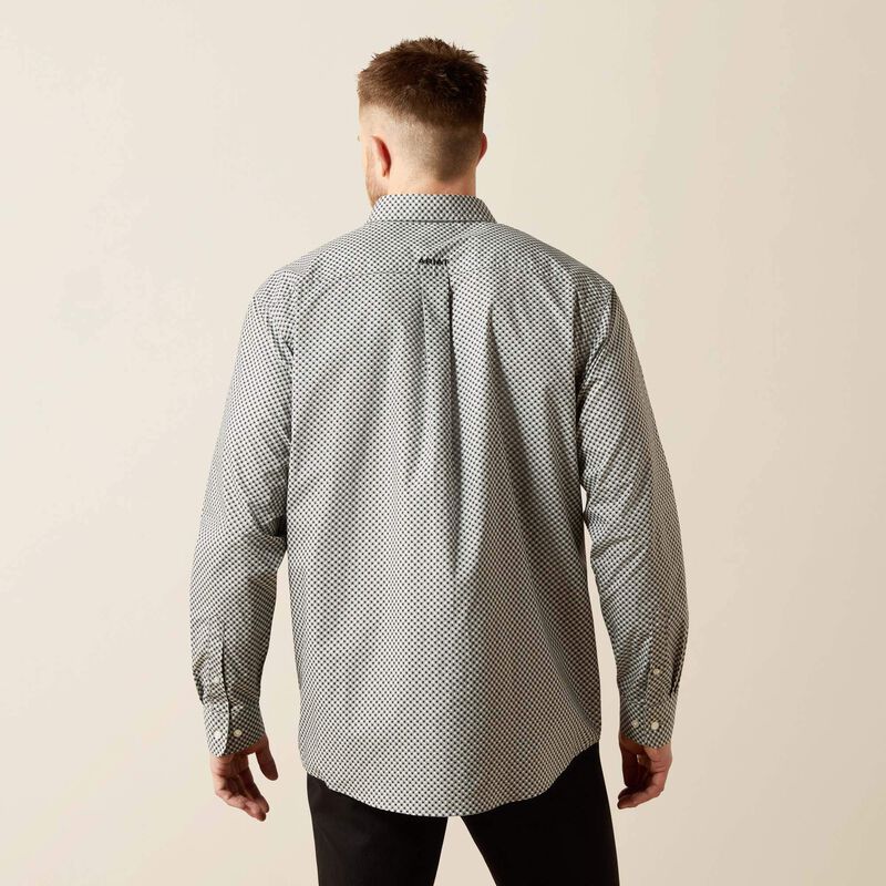 Ariat Men's Grey Tristan Classic Fit Shirt