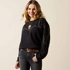 Ariat Hickory Black Sweatshirt