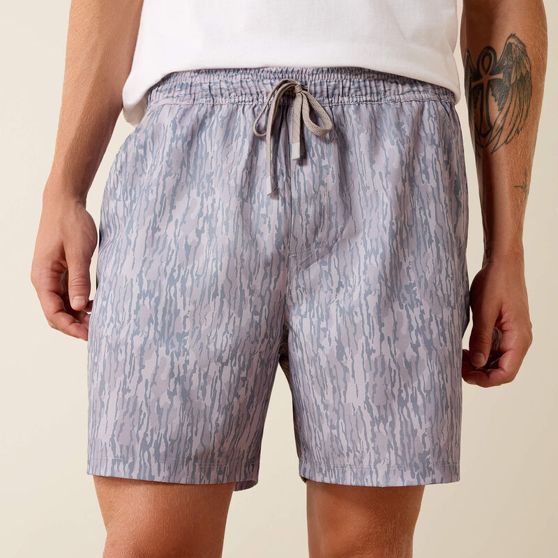 Ariat Men's Grey Camo The Weekender 6" Shorts