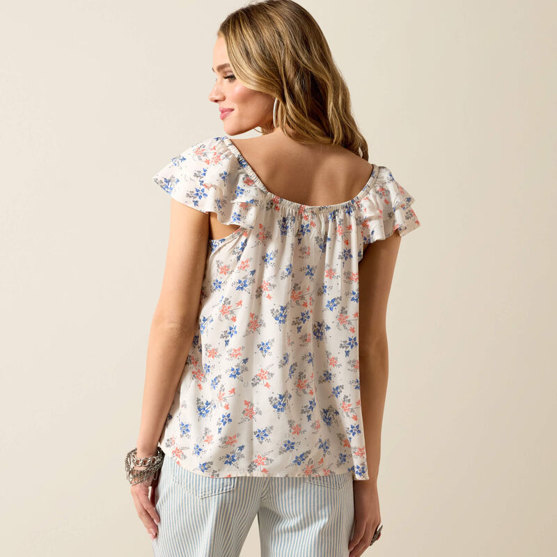 Ariat Women's Floral Print Lynn Top