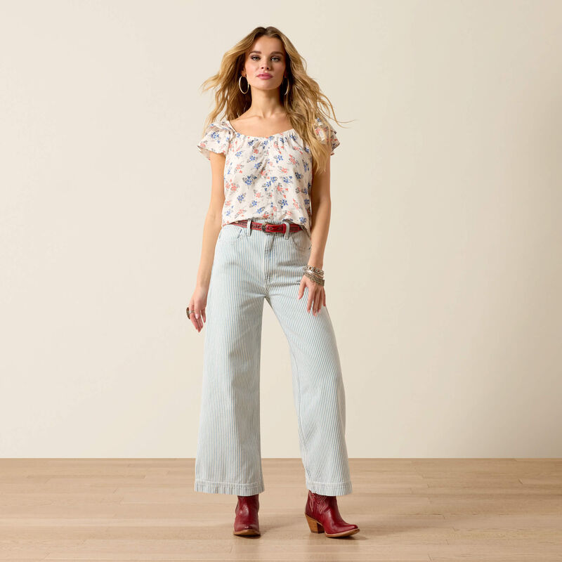 Ariat Women's Floral Print Lynn Top