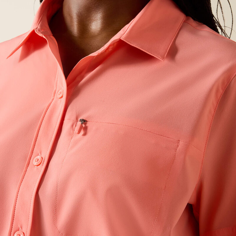 Ariat Women's Shell Pink VentTEK Shirt
