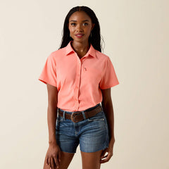 Ariat Women's Shell Pink VentTEK Shirt
