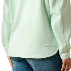 Ariat Women's Dusty Aqua Breeze 1/2 Zip Sweatshirt
