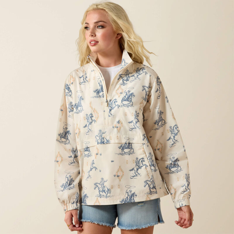 Ariat Women's Southwest Rodeo Whisper Pullover Jacket