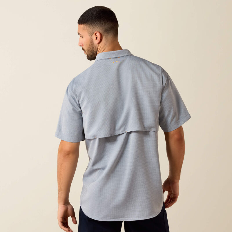 Ariat Men's Dark Denim Rebar Made Tough VentTEK DuraStretch Work Shirt