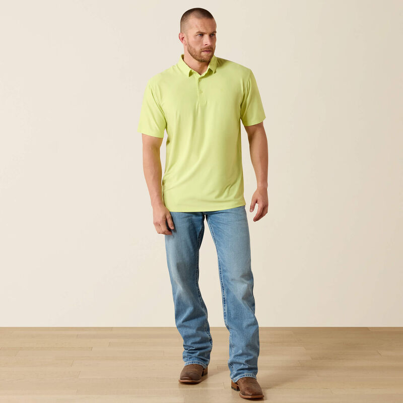 Ariat Men's Lime Sherbert Charger 2.0 Polo