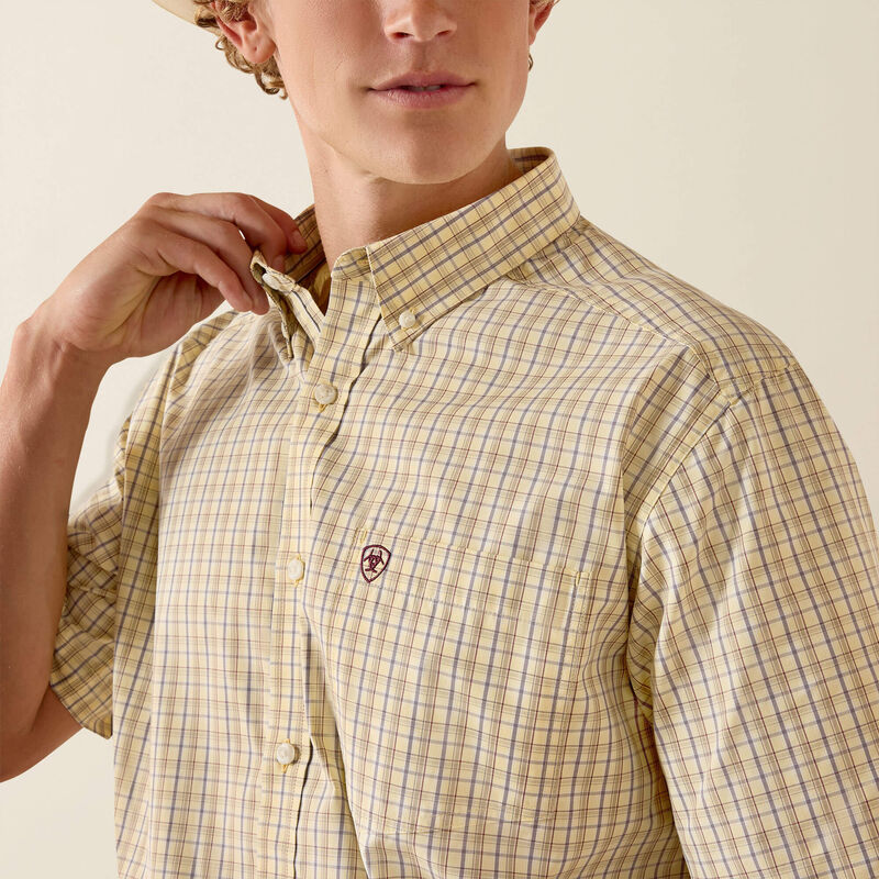 Ariat Men't Sunlight Plaid Pro Series Priestly Classic Fit Shirt
