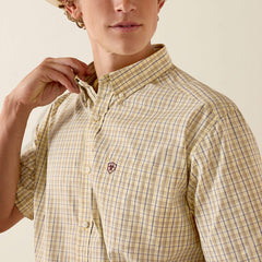 Ariat Men't Sunlight Plaid Pro Series Priestly Classic Fit Shirt