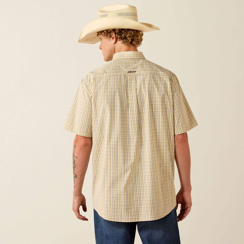 Ariat Men't Sunlight Plaid Pro Series Priestly Classic Fit Shirt