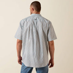 Ariat Men's Blue Elixir Southwest Print Pier Classic Fit Shirt