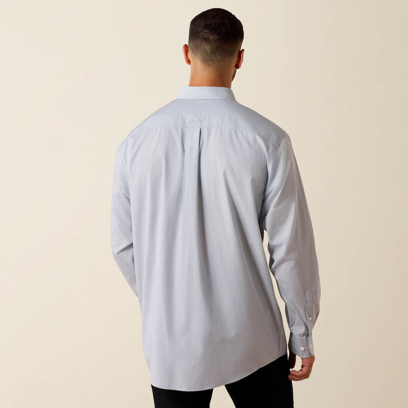 Ariat Men's Wrinkle Free Weather Vane Leandro Classic Fit Shirt