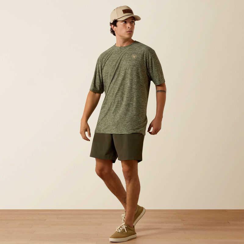 Ariat Longskull Freedom Tee | Dark Olive