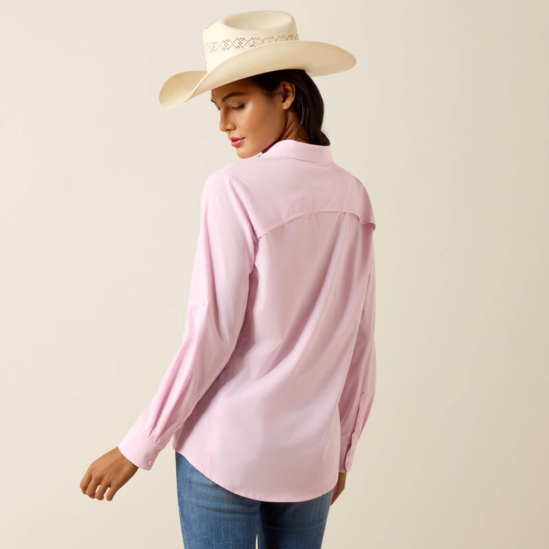 Ariat Women's Pirouette Pink VentTEK Shirt