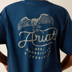 Ariat Boy's Key Largo Drop Down Eagle Tee