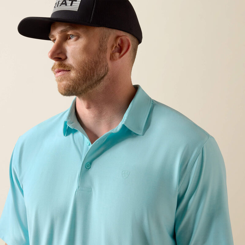 Ariat Men's Angel Blue Charger 2.0 Polo
