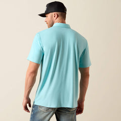 Ariat Men's Angel Blue Charger 2.0 Polo