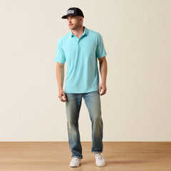 Ariat Men's Angel Blue Charger 2.0 Polo