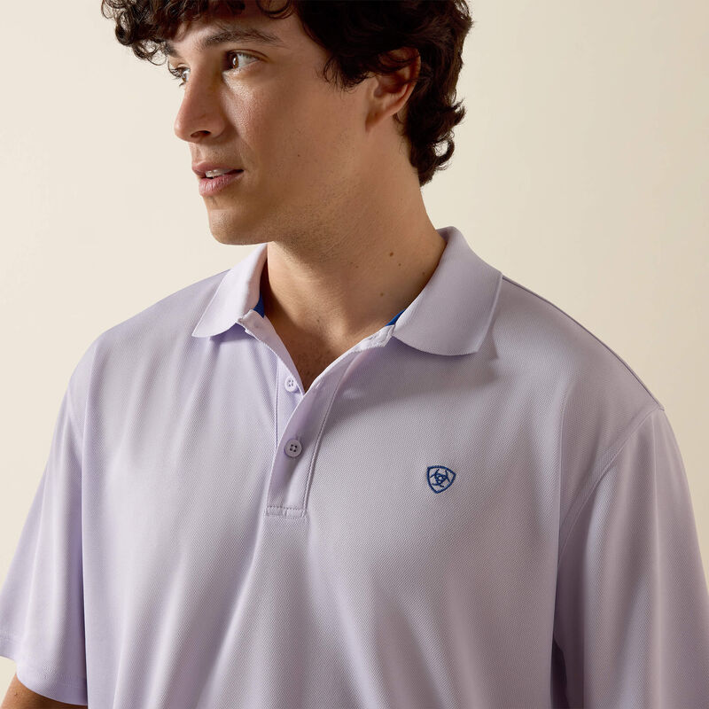 Ariat Men's Purple Tek Polo