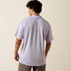 Ariat Men's Purple Tek Polo