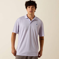Ariat Men's Purple Tek Polo