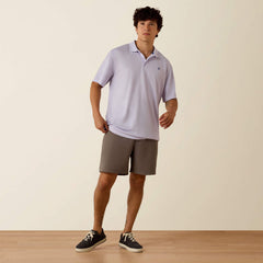 Ariat Men's Purple Tek Polo
