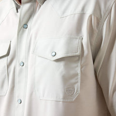 Ariat Western VentTEK Aqua Heather Classic Fit Shirt