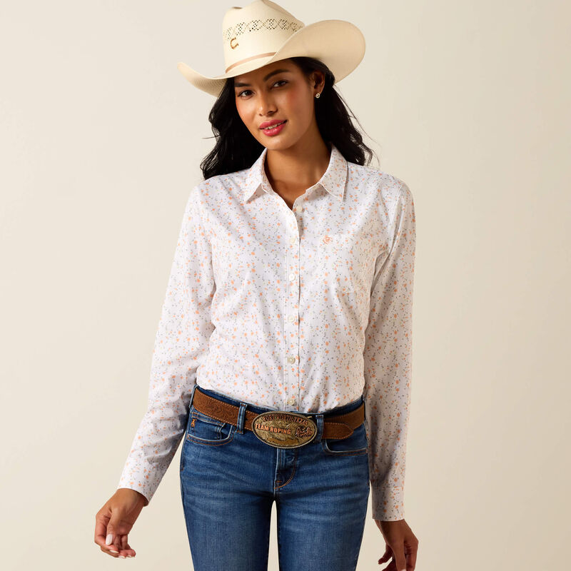 Ariat Women's Kirby Pro Long Sleeve Shirt - Cornhusk
