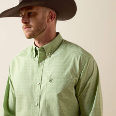 Ariat Men's Loden Frost Green Smitty Classic Fit Shirt