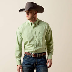 Ariat Men's Loden Frost Green Smitty Classic Fit Shirt