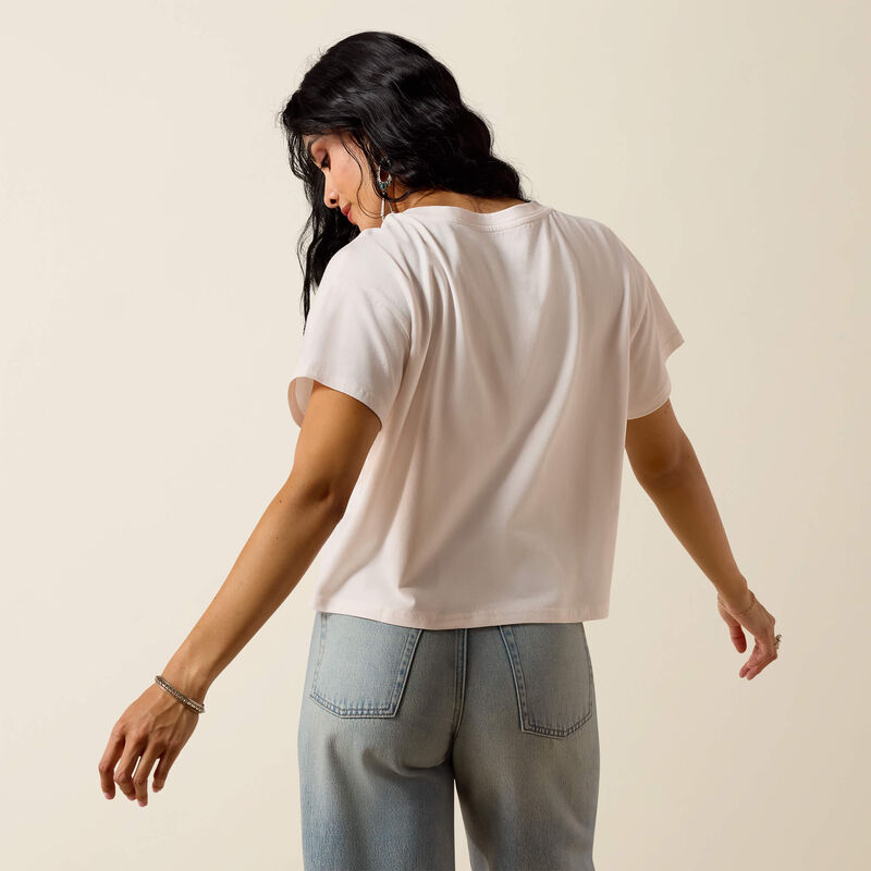 Ariat Women's Sea Salt Saddle Up Tee