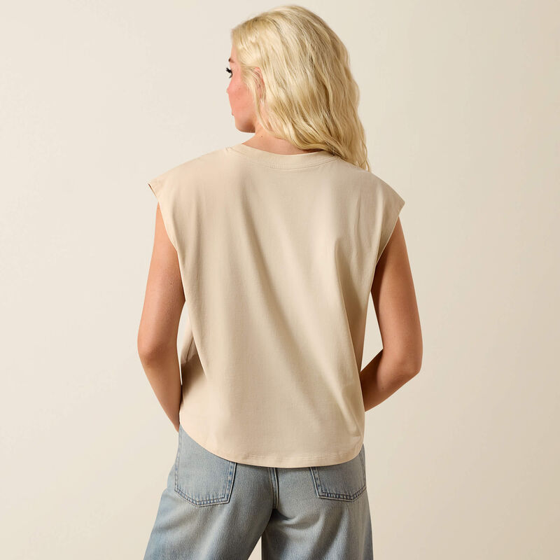 Ariat Women's Oyster Grey Cool It Tee