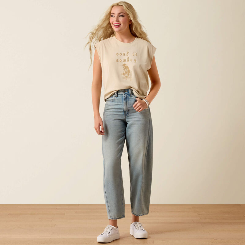Ariat Women's Oyster Grey Cool It Tee
