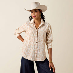 Ariat Women's Boots 'N' Roses Homestyle Shirt